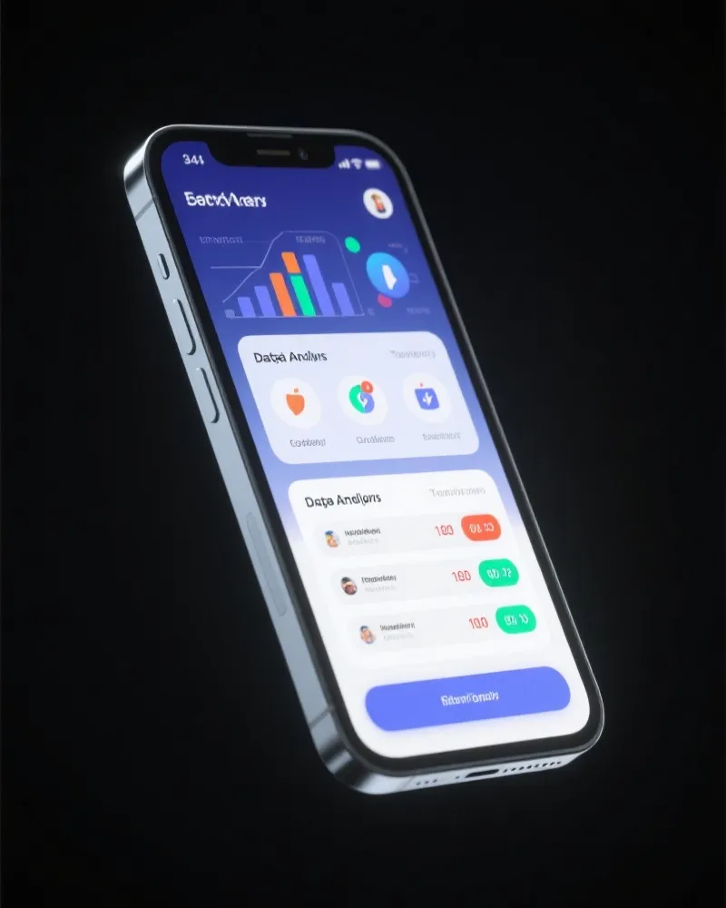 卓易彩票 APP 界面展示